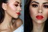Make-up für die Mode-Technologie: Monochrom, das ist alles