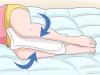 Warum ist nachts besser schlafen mit einem Kissen zwischen den Beinen