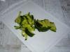 Licht grüner Salat „Sommer auf einem Teller“