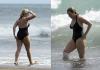 Du bist nicht schlechter: Hollywoodstars in Badeanzügen ohne Photoshop