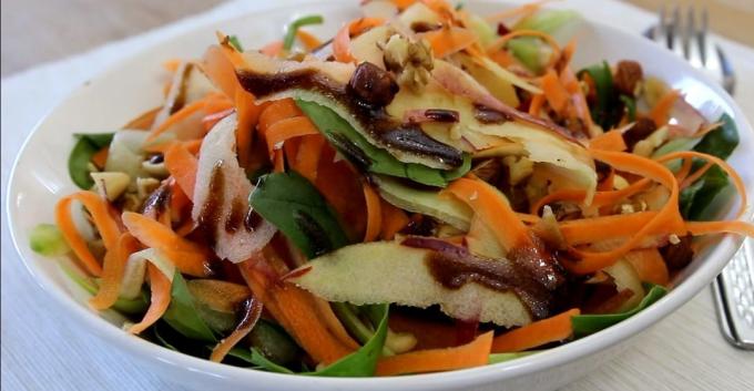 Salat und fettarmen Saucen - Salat und fettfreie Soßen