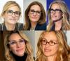 Mode auf dem Auge: einige Gläser von Prominenten getragen