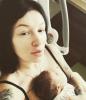 "Sag und sieht aus wie eine Reibe": Anastasia Prikhodko zeigte ihren Bauch nach der Geburt