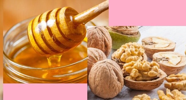Nüsse und Honig